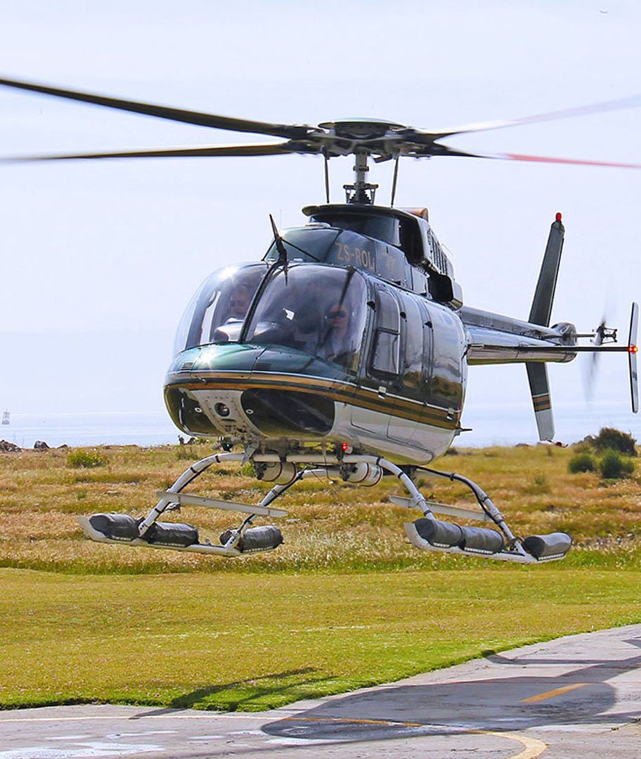 Helicopter charter services